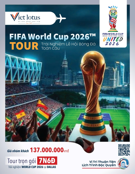 2026 World cup USA tour. Trải nghiệm bóng đá toàn cầu.